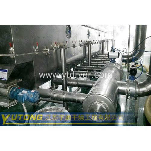 Fluidizing Dryer for Granule Materials